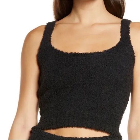 NWT SKIMS COZY KNIT TANK in onyx size L/XL - Picture 3 of 6